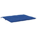 Pernă bancă de grădină albastru 120x(50+50)x7cm material oxford - WALTI WALTI
