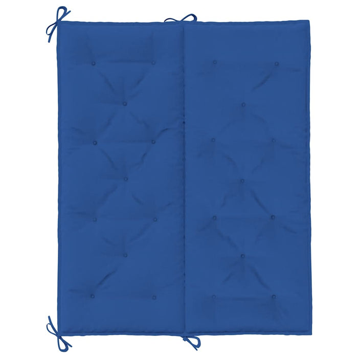 Pernă bancă de grădină albastru 120x(50+50)x7cm material oxford - WALTI WALTI