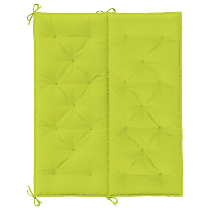 Pernă bancă grădină, verde aprins 120x(50+50)x7cm textil oxford - WALTI WALTI