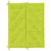 Pernă bancă grădină, verde aprins 120x(50+50)x7cm textil oxford - WALTI WALTI