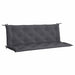 Pernă bancă de grădină antracit 150x(50+50)x7cm material oxford - WALTI WALTI