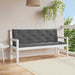 Pernă bancă de grădină antracit 150x(50+50)x7cm material oxford - WALTI WALTI