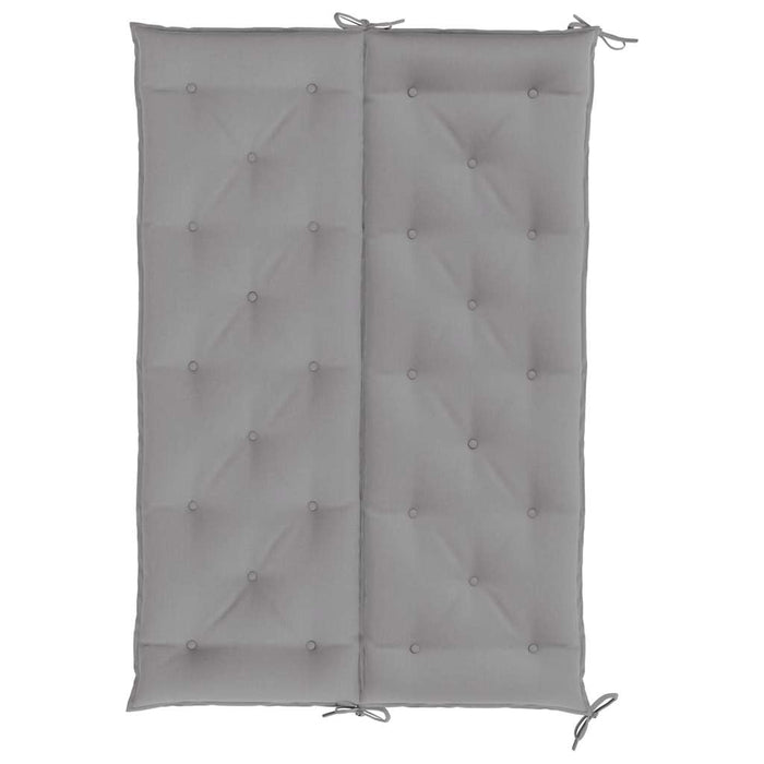 Pernă de bancă de grădină gri, 150x(50+50)x7cm, material oxford - WALTI WALTI
