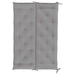 Pernă de bancă de grădină gri, 150x(50+50)x7cm, material oxford - WALTI WALTI