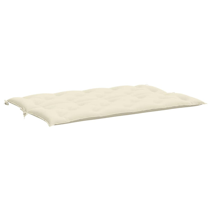 Pernă bancă de grădină alb crem, 150x(50+50)x7cm, textil oxford - WALTI WALTI