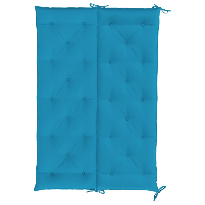 Pernă de bancă albastru deschis 150x(50+50)x7cm material oxford WALTI