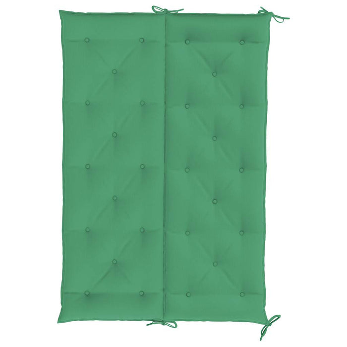 Pernă bancă de grădină, verde, 150x(50+50)x7cm, material oxford - WALTI WALTI