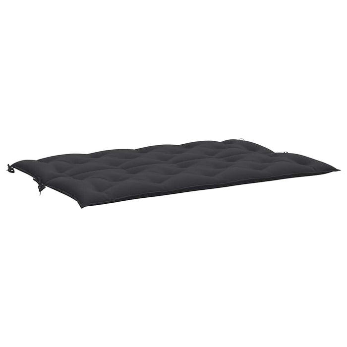 Pernă bancă de grădină, negru, 150x(50+50)x7cm, material oxford - WALTI WALTI