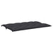 Pernă bancă de grădină, negru, 150x(50+50)x7cm, material oxford - WALTI WALTI