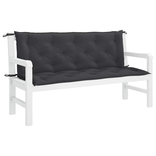 Pernă bancă de grădină, negru, 150x(50+50)x7cm, material oxford - WALTI WALTI