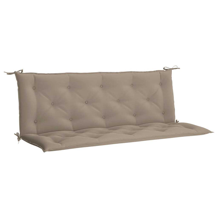 Pernă bancă grădină, gri taupe 150x(50+50)x7cm material oxford - WALTI WALTI