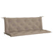 Pernă bancă grădină, gri taupe 150x(50+50)x7cm material oxford - WALTI WALTI