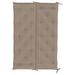 Pernă bancă grădină, gri taupe 150x(50+50)x7cm material oxford - WALTI WALTI