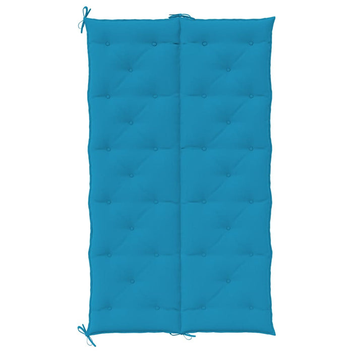Pernă de bancă albastru deschis 180x(50+50)x7cm material oxford - WALTI WALTI