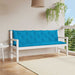 Pernă de bancă albastru deschis 180x(50+50)x7cm material oxford - WALTI WALTI
