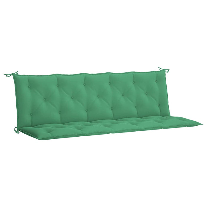 Pernă bancă de grădină, verde, 180x(50+50)x7cm, material oxford WALTI