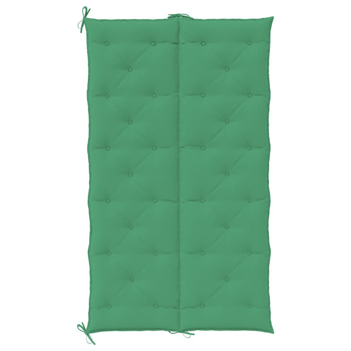 Pernă bancă de grădină, verde, 180x(50+50)x7cm, material oxford WALTI