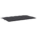 Pernă bancă de grădină, negru, 180x(50+50)x7cm, material oxford - WALTI WALTI