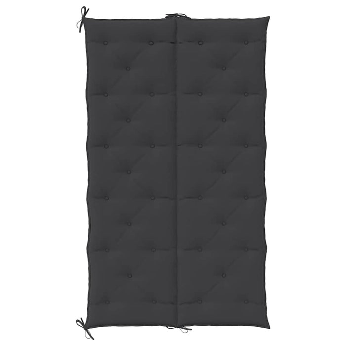 Pernă bancă de grădină, negru, 180x(50+50)x7cm, material oxford - WALTI WALTI