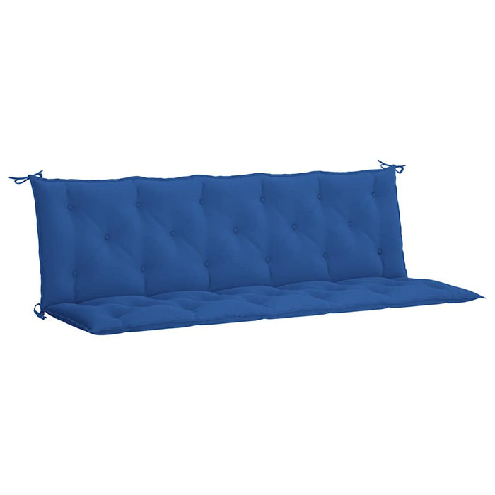 Pernă bancă de grădină albastru 180x(50+50)x7cm material oxford WALTI