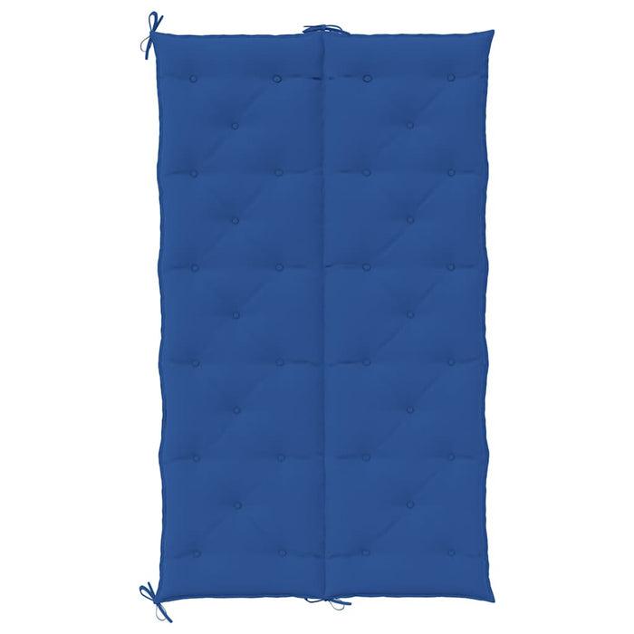 Pernă bancă de grădină albastru 180x(50+50)x7cm material oxford WALTI