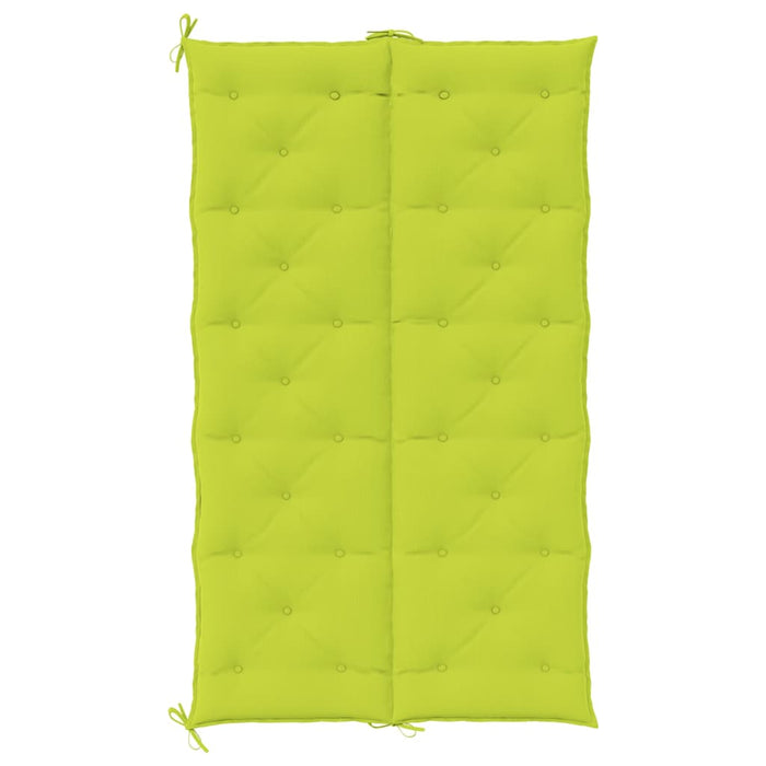 Pernă bancă grădină, verde aprins 180x(50+50)x7cm textil oxford - WALTI WALTI