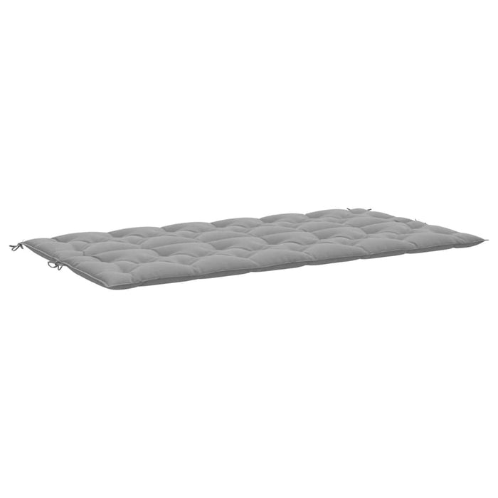 Pernă bancă de grădină, gri, 200x(50+50)x7 cm, material oxford - WALTI WALTI