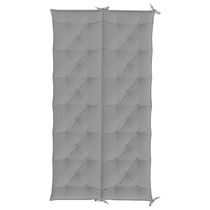 Pernă bancă de grădină, gri, 200x(50+50)x7 cm, material oxford - WALTI WALTI