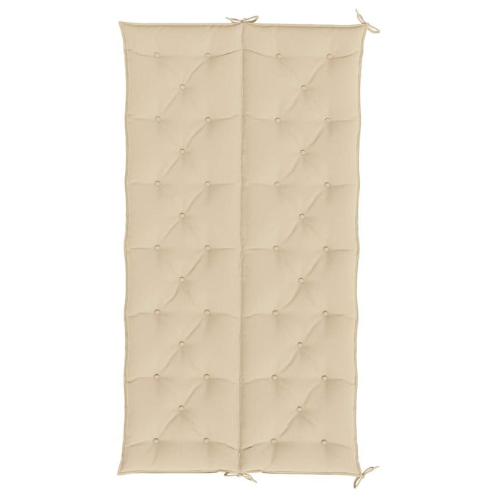 Pernă bancă de grădină, bej, 200x(50+50)x7 cm, material oxford WALTI