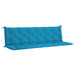 Pernă de bancă albastru deschis 200x(50+50)x7cm material oxford - WALTI WALTI