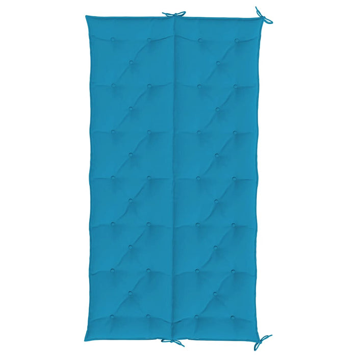Pernă de bancă albastru deschis 200x(50+50)x7cm material oxford - WALTI WALTI