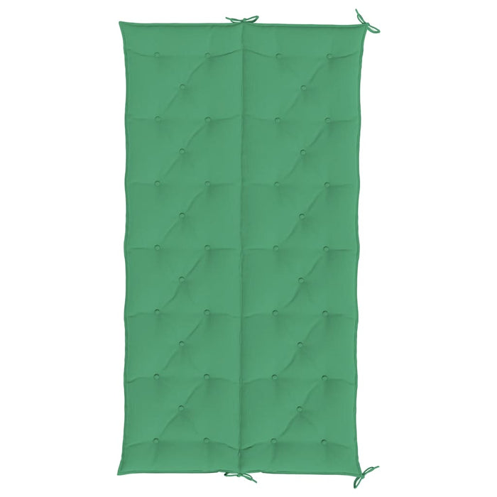 Pernă bancă de grădină, verde, 200x(50+50)x7cm, material oxford - WALTI WALTI