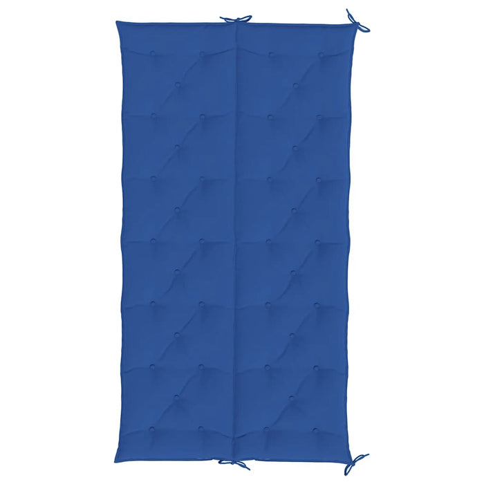 Pernă bancă de grădină albastru 200x(50+50)x7cm material oxford WALTI
