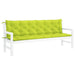 Pernă de bancă, verde aprins, 200x(50+50)x7 cm, material oxford - WALTI WALTI