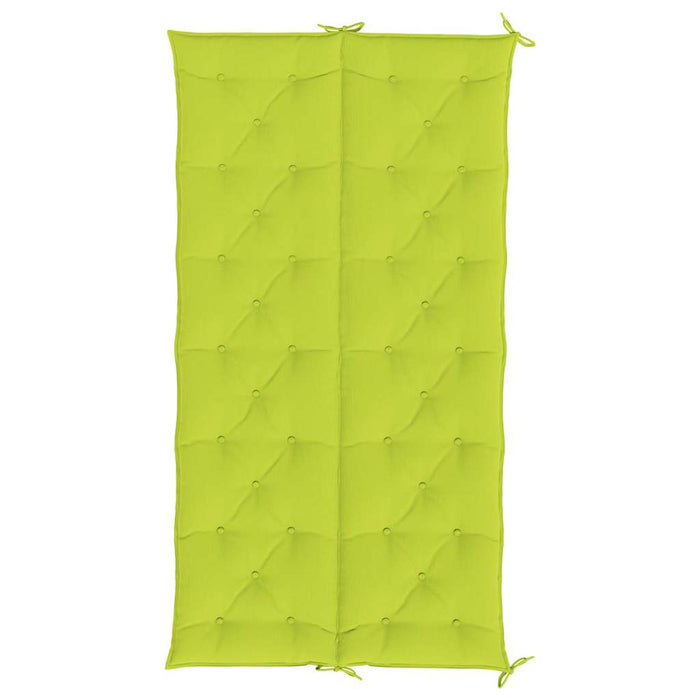 Pernă de bancă, verde aprins, 200x(50+50)x7 cm, material oxford - WALTI WALTI