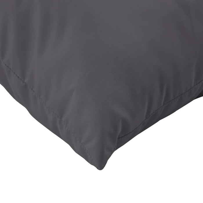 Perne canapea din paleți, 2 buc., antracit, material textil WALTI