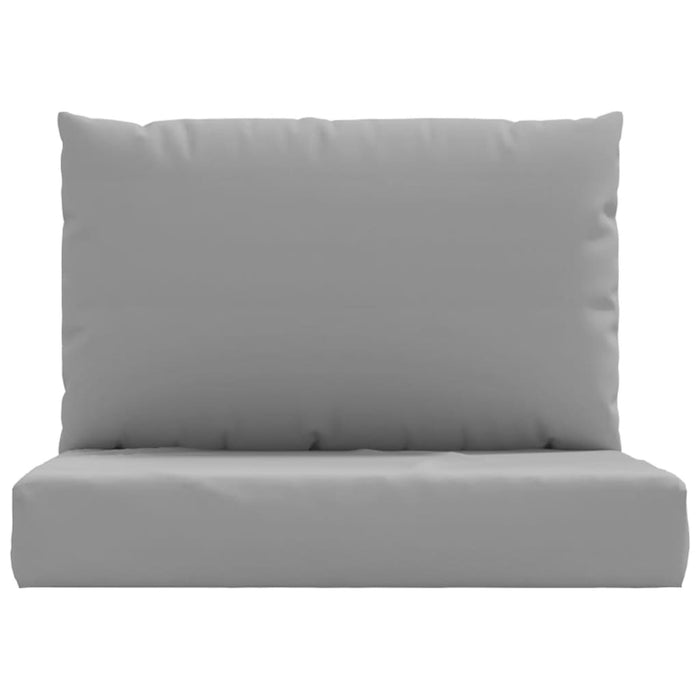Perne pentru canapea din paleți, 2 buc., gri, material textil WALTI