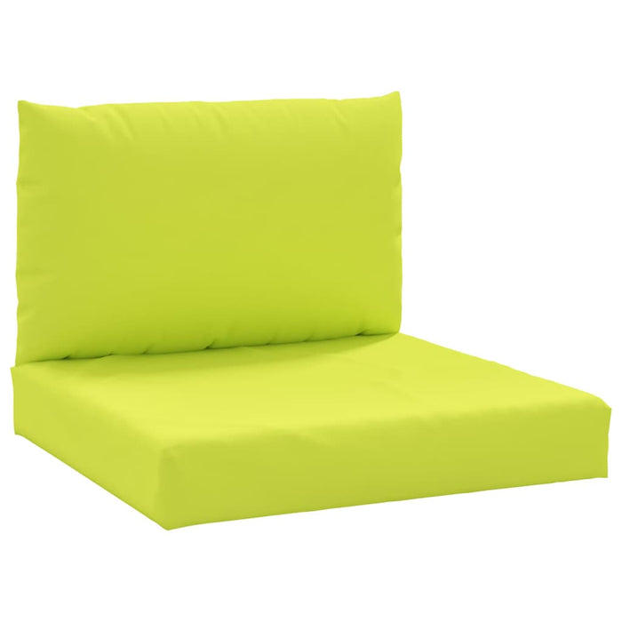 Perne pentru canapea din paleți, 2 buc., verde aprins, textil - WALTI WALTI