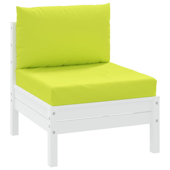 Perne pentru canapea din paleți, 2 buc., verde aprins, textil - WALTI WALTI
