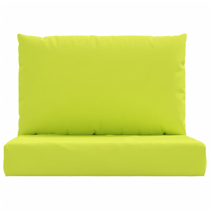 Perne pentru canapea din paleți, 2 buc., verde aprins, textil - WALTI WALTI