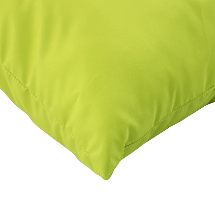 Perne pentru canapea din paleți, 2 buc., verde aprins, textil - WALTI WALTI