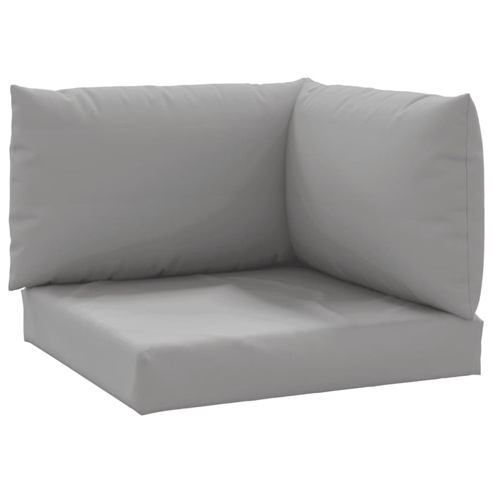Perne pentru canapea din paleți, 3 buc., gri, material textil - WALTI WALTI