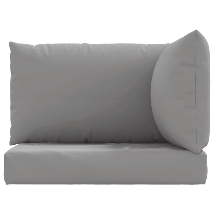 Perne pentru canapea din paleți, 3 buc., gri, material textil - WALTI WALTI