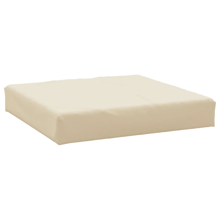 Perne de canapea din paleți, 3 buc., bej, material textil - WALTI WALTI