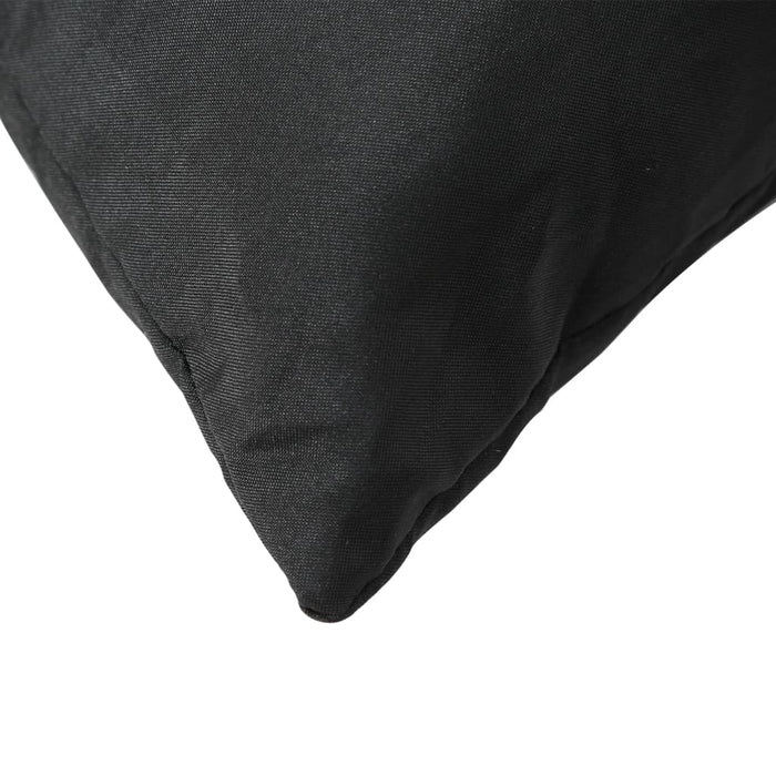 Perne de canapea din paleți, 3 buc., negru, material textil - WALTI WALTI