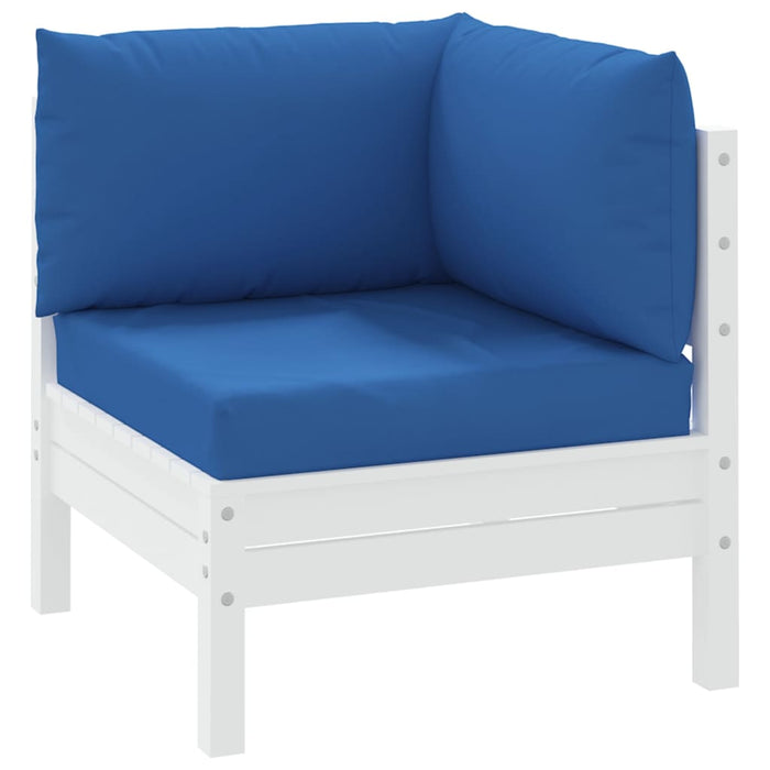 Perne pentru canapea din paleți, 3 buc., albastru, textil - WALTI WALTI