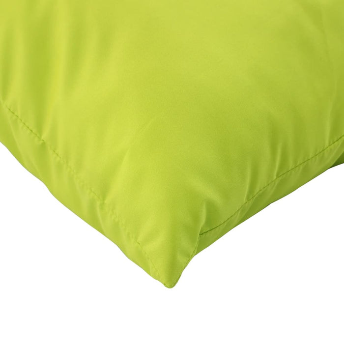 Perne pentru canapea din paleți, 3 buc., verde aprins, textil - WALTI WALTI