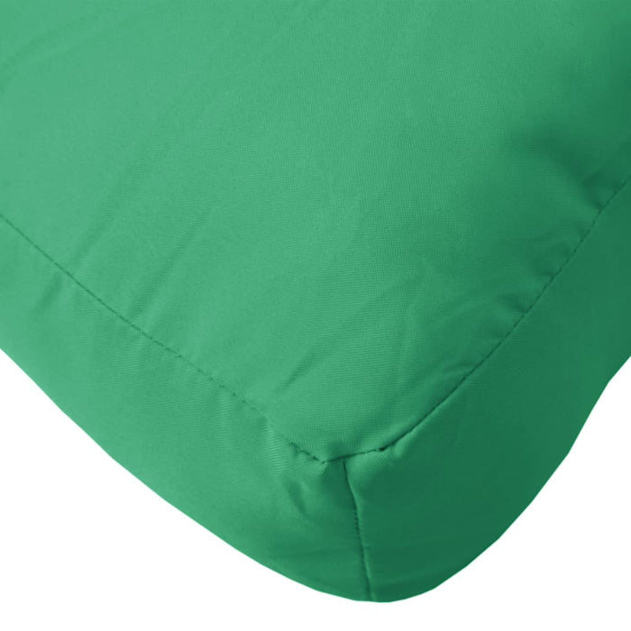 Pernă pentru taburet din paleți, verde, material textil WALTI