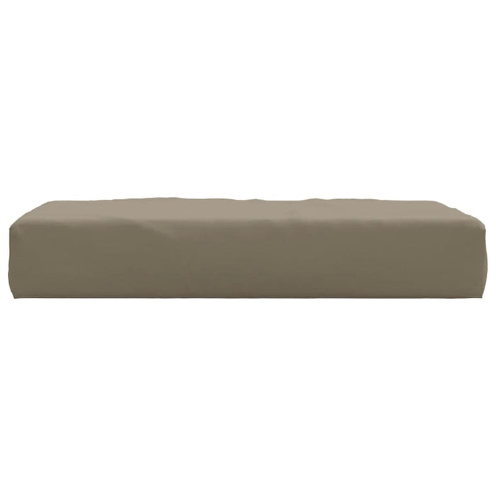 Pernă de paleți, gri taupe, 60x60x6 cm, material textil WALTI