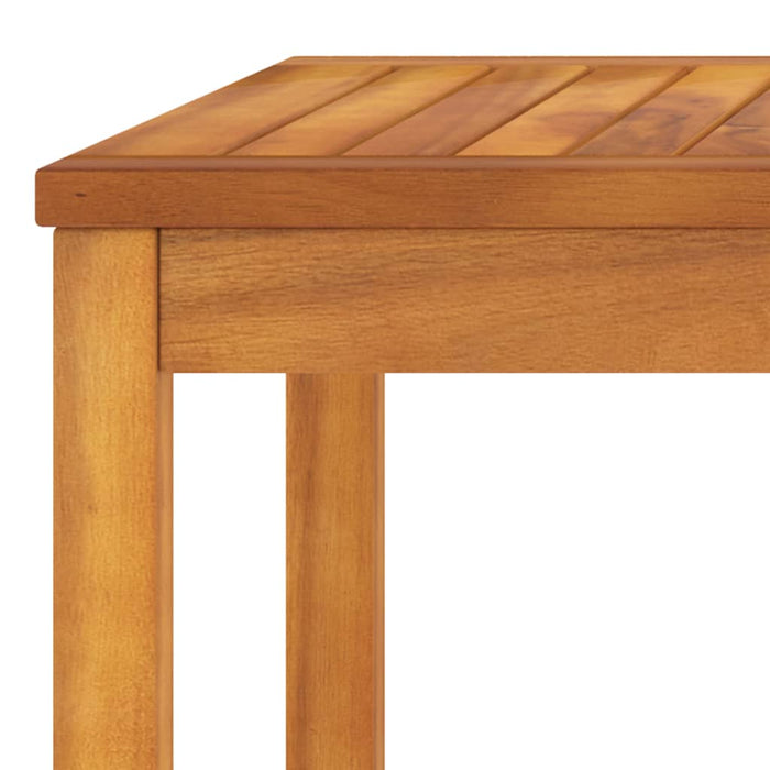Set mobilier de grădină, 4 piese, perne crem, lemn masiv acacia - WALTI WALTI